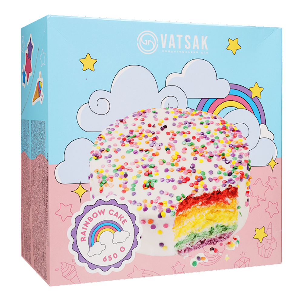Cake – Rainbow – 22.93 oz (650 gr)